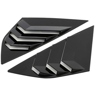 2 Peças Grelhas Traseiras para Janela de Carro Persianas Traseiras para Janela Grelhas Laterais de Ventilação Substituição para Focus ST RS MK3 Hatchback
