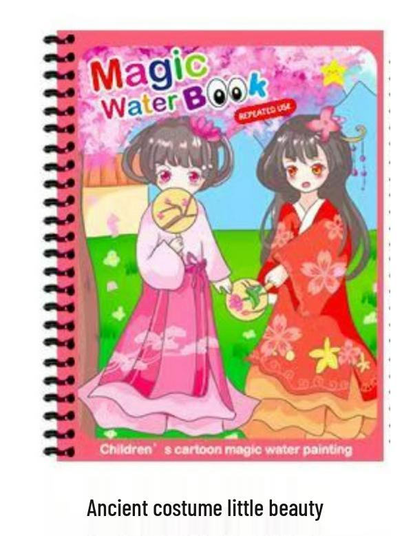Peppa Pig & Paw Patrol Reusable Magic Water Painting Book for Kids
