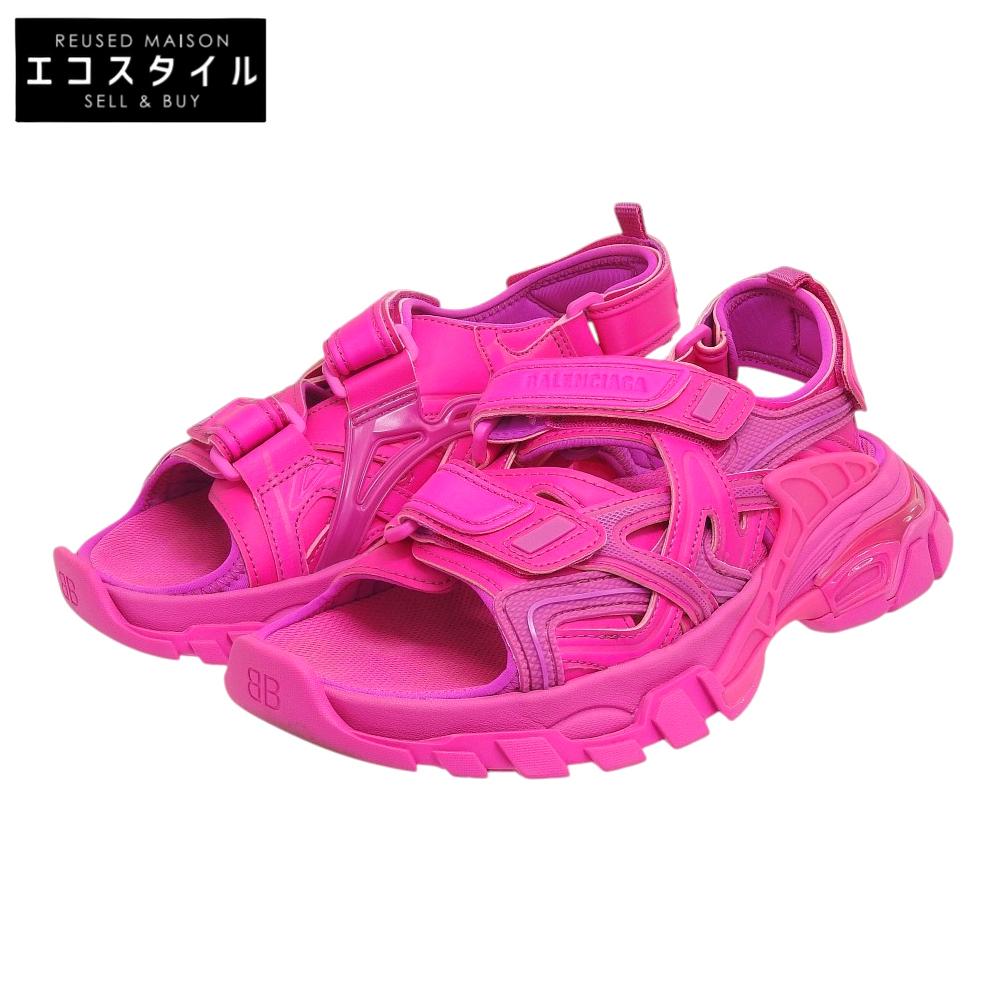 Balenciaga Beautiful Track Sandal, Women's, Pink, Size 36, 617543 Shoes 36 pinkUsed