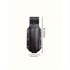 1pc Classic PU Leather Bottle Holster Bottle Holders Belt Waist Bag Beer Bottle Case for Travel Outdoor Backyard Portable Outdoor Waist Bag