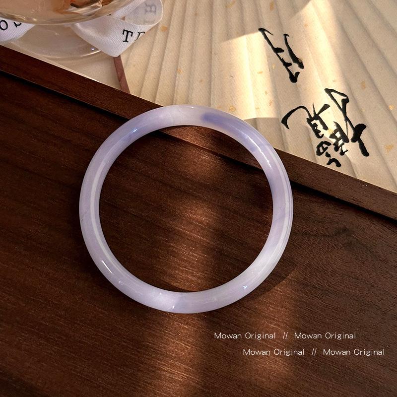 New chinese style glass antique bracelet - women's light luxury jewelry - gift accessory 8mm