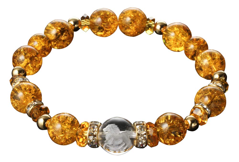 

High Rich Power Stone Accessory Gold 17cm Katsuma Bracelet (inner circumference) золотий