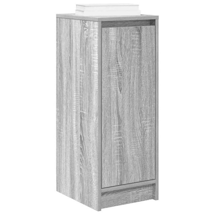 Armoire à chaussures sonoma gris 29,5x34x76 cm bois ingénierie