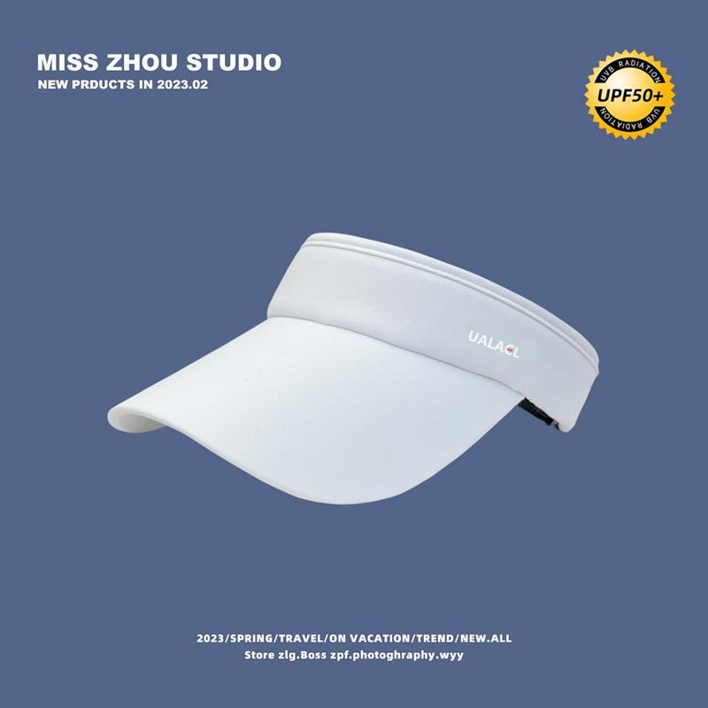 Women's cap summer outdoor empty top hat sun hat summer fishing UV protection