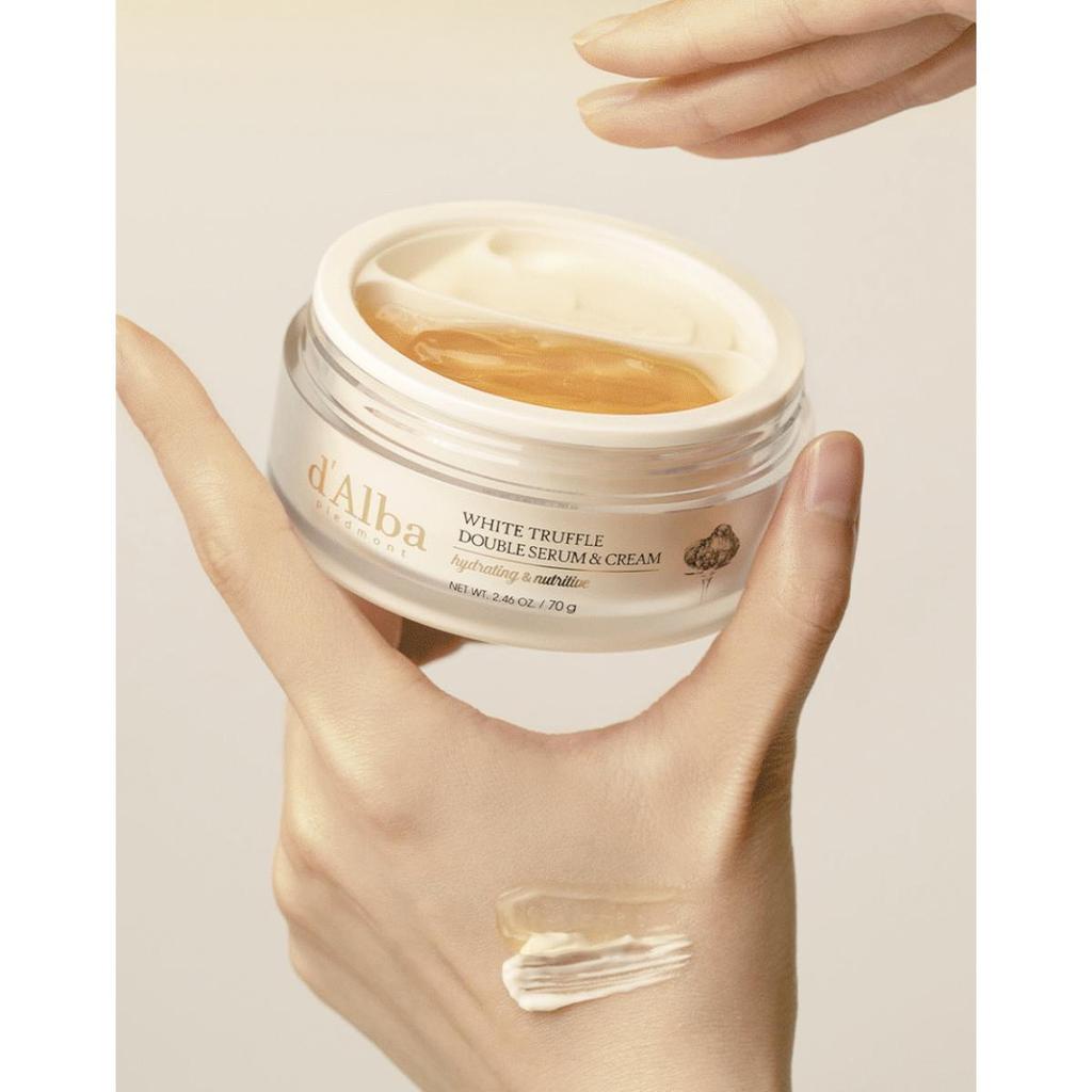 [d'Alba] White Truffle Double Serum & Cream 70g