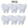 7Pcs Large Teeth Balloons Party Balloons PE Balloons Tooth Shaped Balloons Birthday Balloons Wedding Decorations Baby Shower