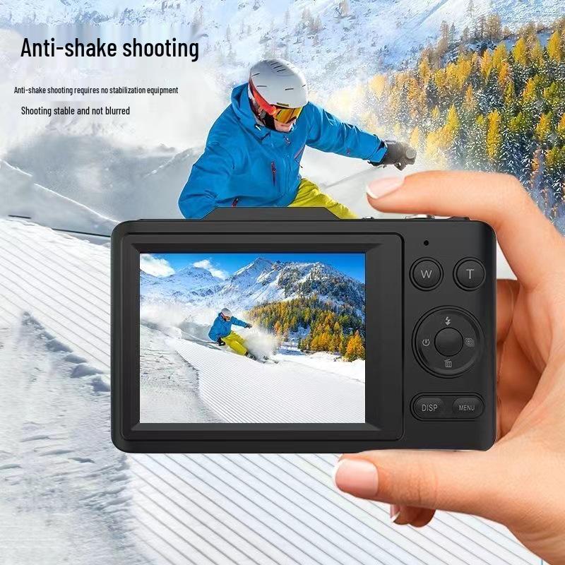 Retro 4K HD Portable CCD Camera for Students & Travel