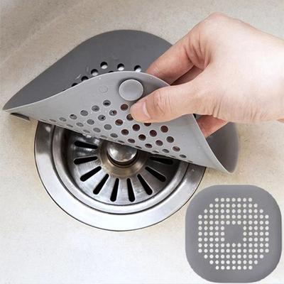 Silikon Küchenspülen Sieb Badewannenabfluss Siebe Heim & Küche Haarfilter Langlebiger Haarabfangsieb Bodenablauf Filter