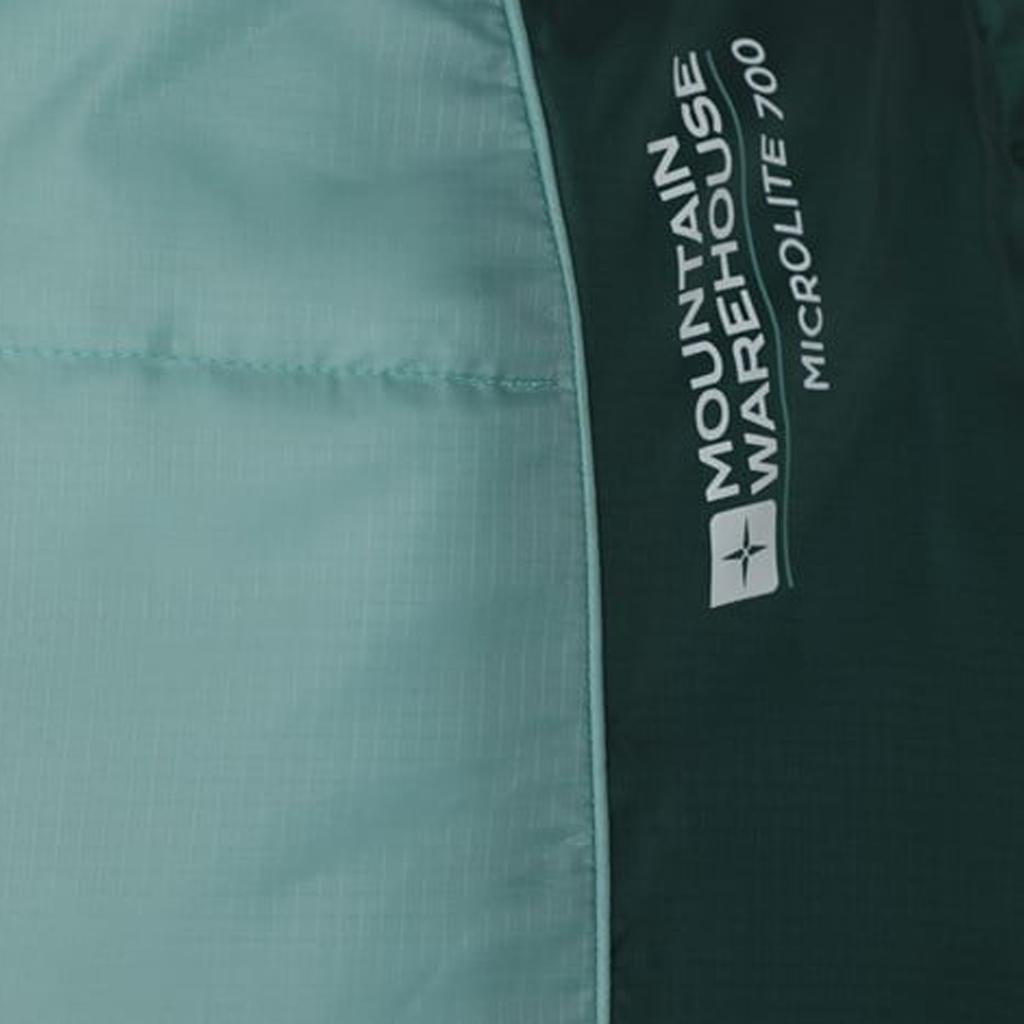 Mountain Warehouse Mid Season Right Zip Microlite 700 Mummy Sleeping Bag