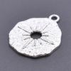 100% Stainless Steel Charms For Jewelry Making Supplies Moon Pendant Star Sun Fashion Accessories Rectangle Round Charm Breloque