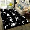 3D Cute Dino Dinosaur Space Cartoon Carpet Rug for Home Living Room Bedroom Sofa Doormat Decor,Child Area Rug Non-slip Floor Mat