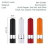 Battery Electric Automatic Grinder Salt Pepper Mill with LED Light Adjustable Coarseness Spice Grinder Cooking Tool YMQ002