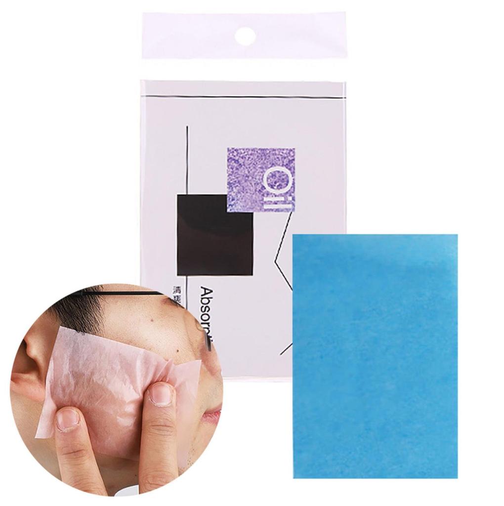 Ladies With Fresh Face Greasing Paper Oil Absorbent Paper In 50 Pieces