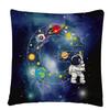 Astronaut Letter Cartoon Pattern  Cushion Cover Pillowcase Home Sofa Car Decorative