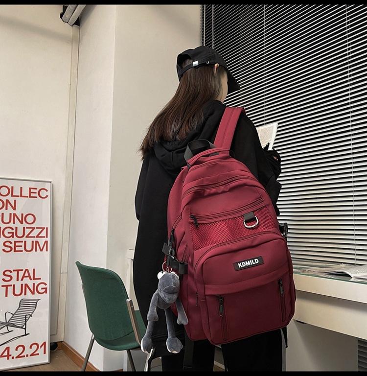 Schoolbag Mori fashion trend backpack couple backpack Japan and South Korea new college student large-capacity computer bag travel backpack