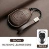 Leather Car Remote Key Case Cover for GAC Trumpchi GS3 GS4 GS5 GM8 GA3 GA4 GA6 SGS7 Empow J11 J12 J13 Car Key Fob Shell Keychain