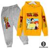 Anime Dragon Ball Z kapuutsikomplekt poistele Riided Lastele kapuutsid Anime riided Goku kapuuts, tüdrukute dressipluus 3-14a lastele