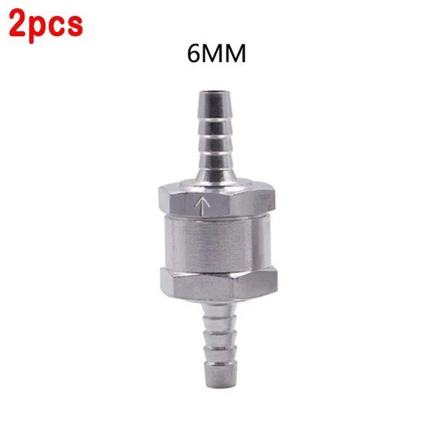 Repair Parts Fuel Non Return Check Valve 6/8/10/12mm Aluminium Alloy Petrol Diesel Water Fuel Line One Way for Peugeot Renault 7