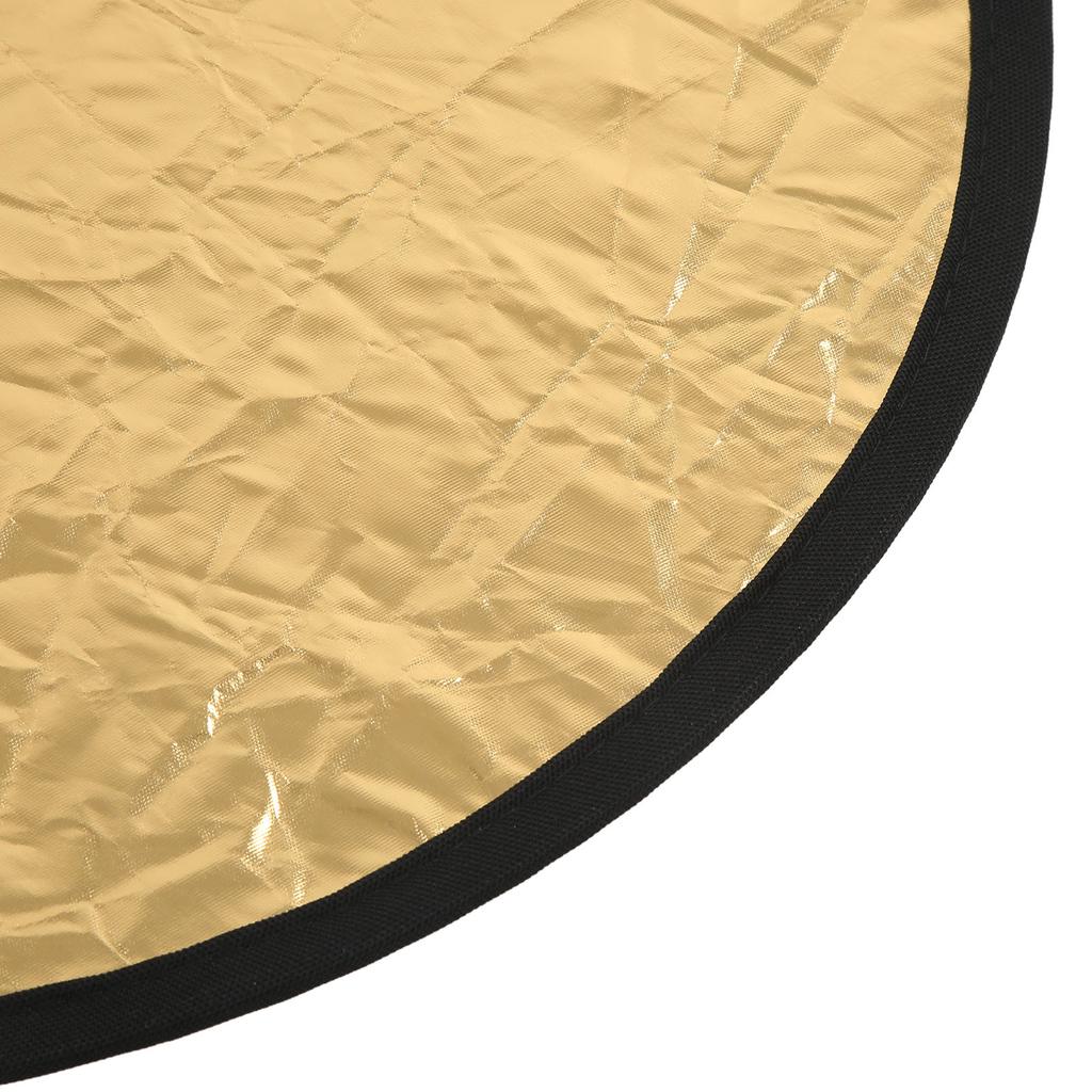 Silver Gold 2 In 1 Reflector Portable Round Light Reflector for Photography Photo Lighting