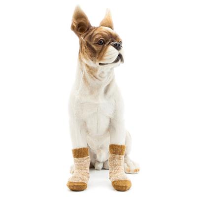Yousheng 4Pcs Dog Socks Non Slip Puppy Booties Pet Socks Paw Protectors Outdoor Traction Control Socks for Hot/Cold Pavement