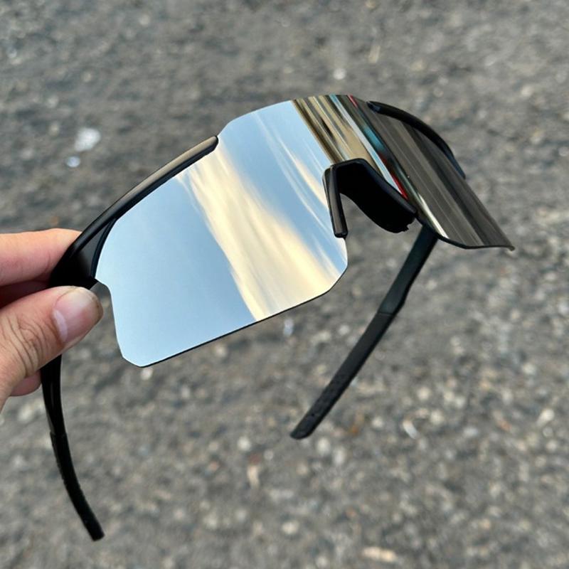 

Очки для альпинизма, велосипедные солнцезащитные очки Mercury, ветрозащитные очки с большой оправой, защищающие от ультрафиолета, спортивные солнцезащитные очки