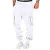 Summer new multi-pocket tooling casual pants men's trend sports long pants