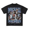 Pop Culture Vintage Graphic Tshirt Collection American Rap Basketball Streetwear Hiphop Y2k Premium Qua Unisex Clothing Short