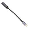 DC to Type C Cable 6.5mmx1.4mm 100W Female Input to Male Output Nylon Type C to DC6514 Cable for Tablet Phone PC