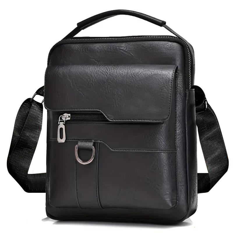 

Rugged Vintage Texture Shoulder Bag 2025 Hot Sale Multi-Color Lightweight Adjustable-Strap for Daily Use Casual Crossbody Bag