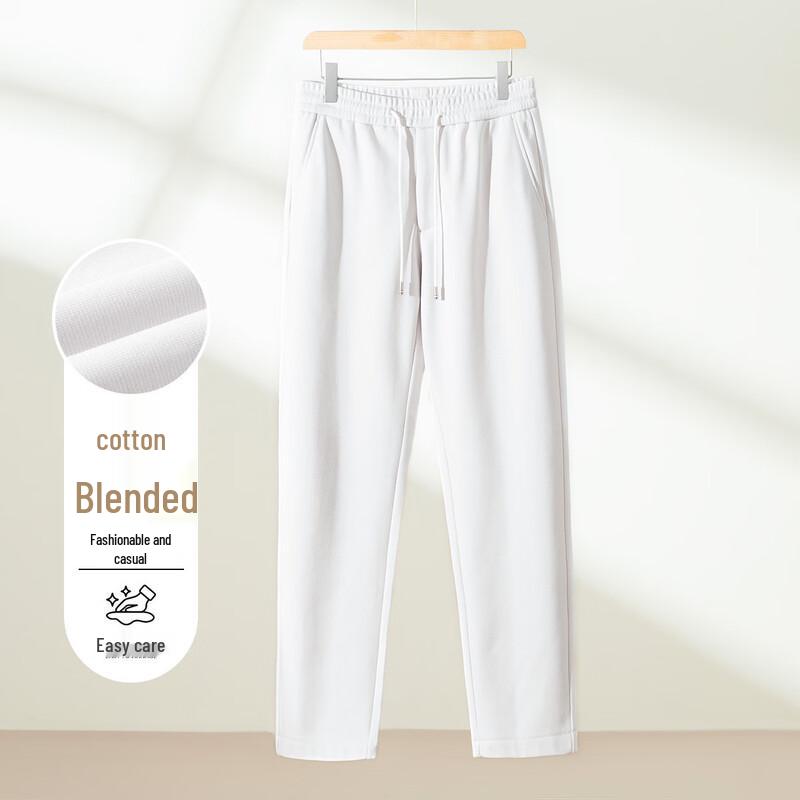 

Luoz Men s Straight-Leg Thick Warm Casual Pants L(180)