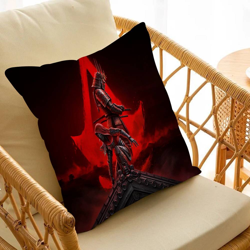 A-Assassin s Creedes Cushion Cover Car Throw Pillow Case For Sofa Car Christmas Gift