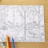 Fantasy Dream Hand Drawn Story Coloring Book For Stress Relief