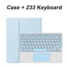 Case for Samsung Galaxy Tab A9 Plus A9+ 11 Inch SM-X210/X216/X218 Tablet Backlit Keyboard Cover for Galaxy Tab A9 Plus A9+ Funda