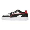 Puma Caven Dime Synthetic Leather Low-Top Sneakers Unisex Sneakers White Black Red 384953-16