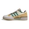 adidas Oryginalne Forum Wszechstronne Casualowe Łatwe Wygodne Niskoprofilowe Buty Skate Unisex Trampki Białe Żółte Zielone ID6264