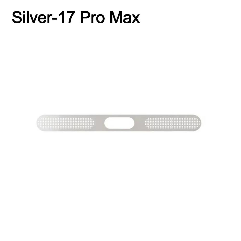 Integrated Design Dustproof Net Stickers for iPhone 17Pro/17 Pro Max Phone Speaker Protection