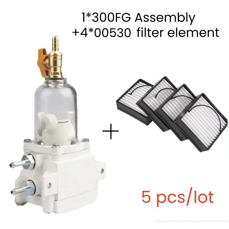 300FG Fuel Filter Assembly 300FH Fuel Water Separator Filter SWK-2000-5 SWK-2000/5 With 00530 Replacement Diesel Filter E0530K