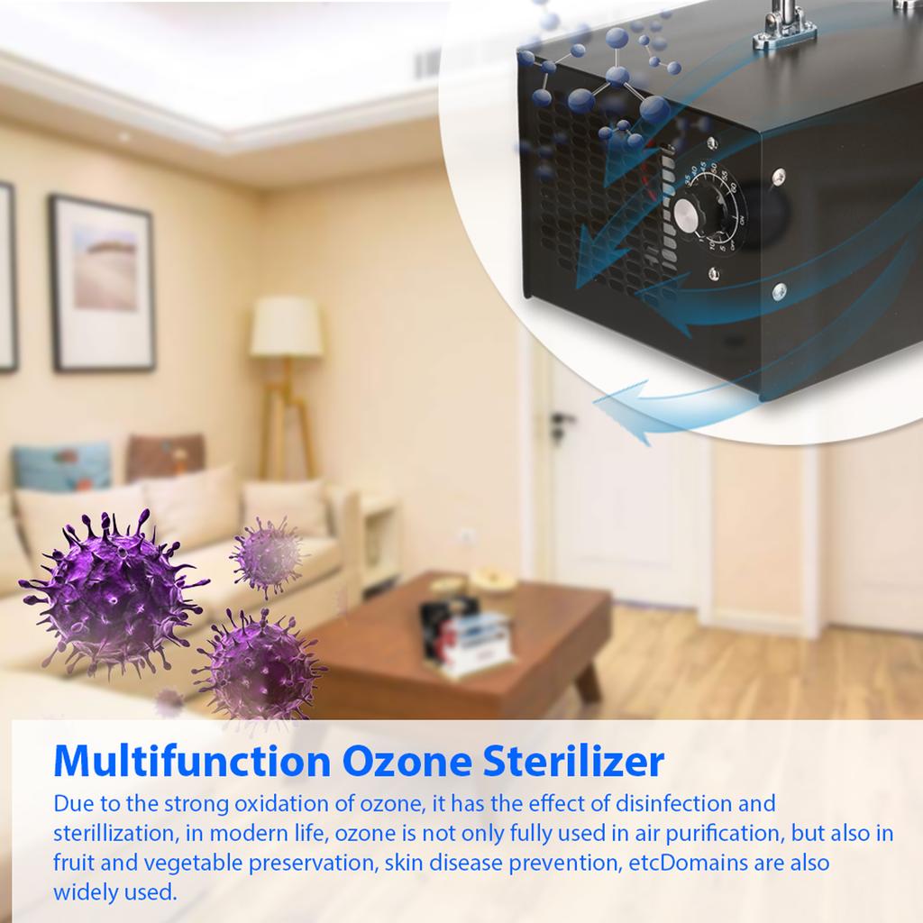 80g H Ozone Sterilizer Ozone Steriliztion Machine Home Household Outdoor Multifunction Tools New House Wardrobe Odor