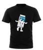 BLUR KARTON MLEKA KAWA I TELEWIZJA BRITPOP ZESPÓŁ WIDEO MĘSKI I DAMSKI T-SHIRT