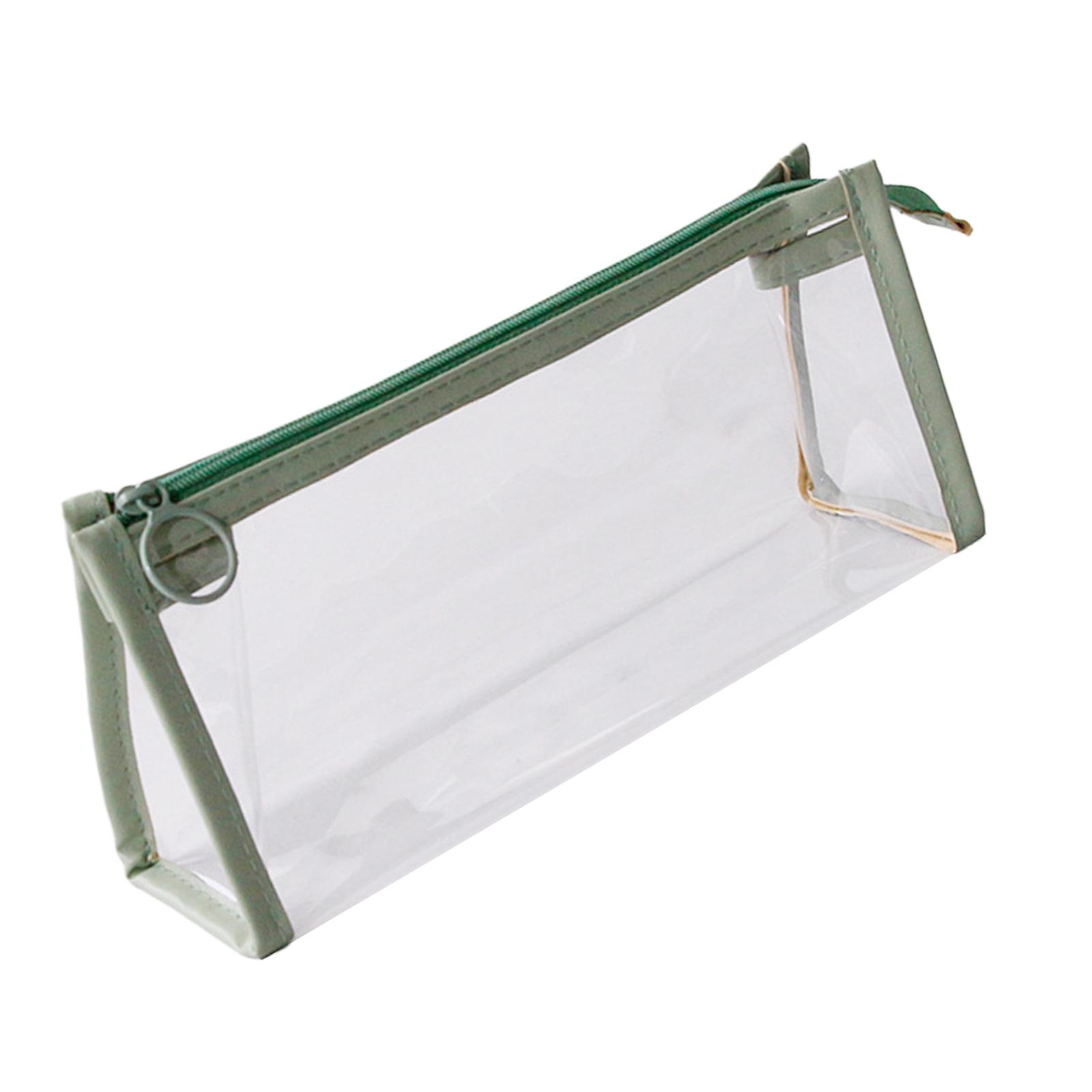

Clear Pencil Case Large Capacity Pen Case Pencil Pouch Aesthetic Pencil Bag Makeup Bag Simple Pen Bag for Student