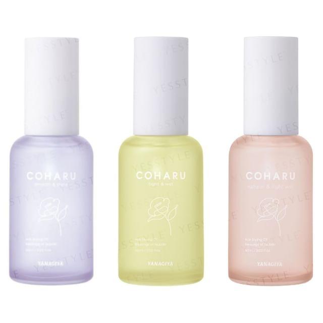 Yanagiya - Coharu Styling Oil Natural & Light Wet - 60ml