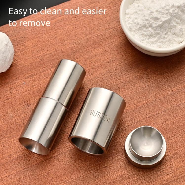 Premium 304 Stainless Steel Dessert Mold Perfect For Shaping Homemades Tangyuan And Pastries Tangyuan Making Mould