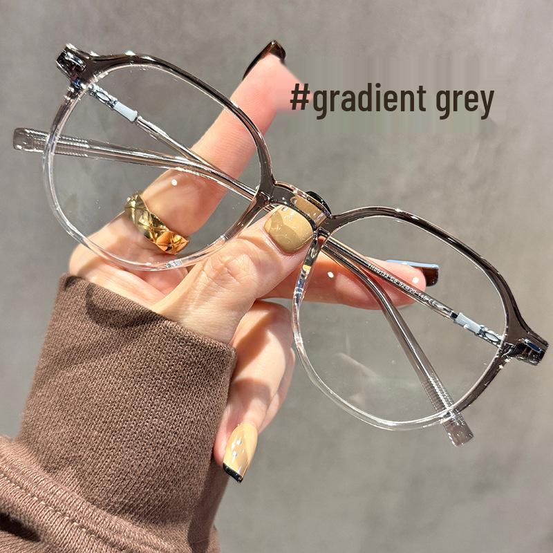 

Сверхлегкая оправа для очков из материала TR90 цвета «черепаховый панцирь» для мужчин и женщин - Готовая к установке рецептурных линз большая оправа для более стройного вида лица