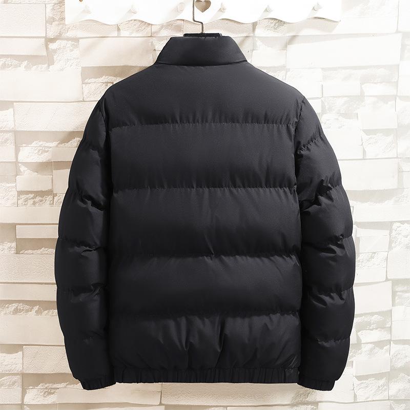Men's jacket autumn and winter new lapel cotton-padded jacket short cotton-padded jacket thickened velvet cotton-padded jacket men's