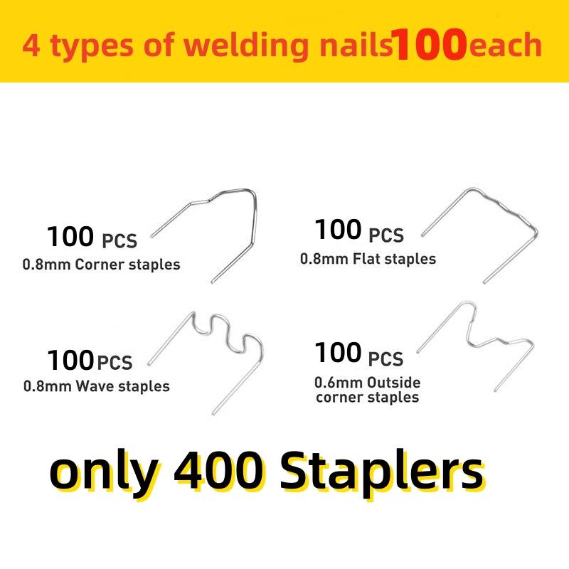 

200 Вт Модернизированный набор пистолета для сварки пластика Высокомощный ремонтник ЕС Паяльник для бампера скобы ПВХ Инструмент для ремонта автомобилей Сварочная проволока для гвоздей 220V EU PLUG