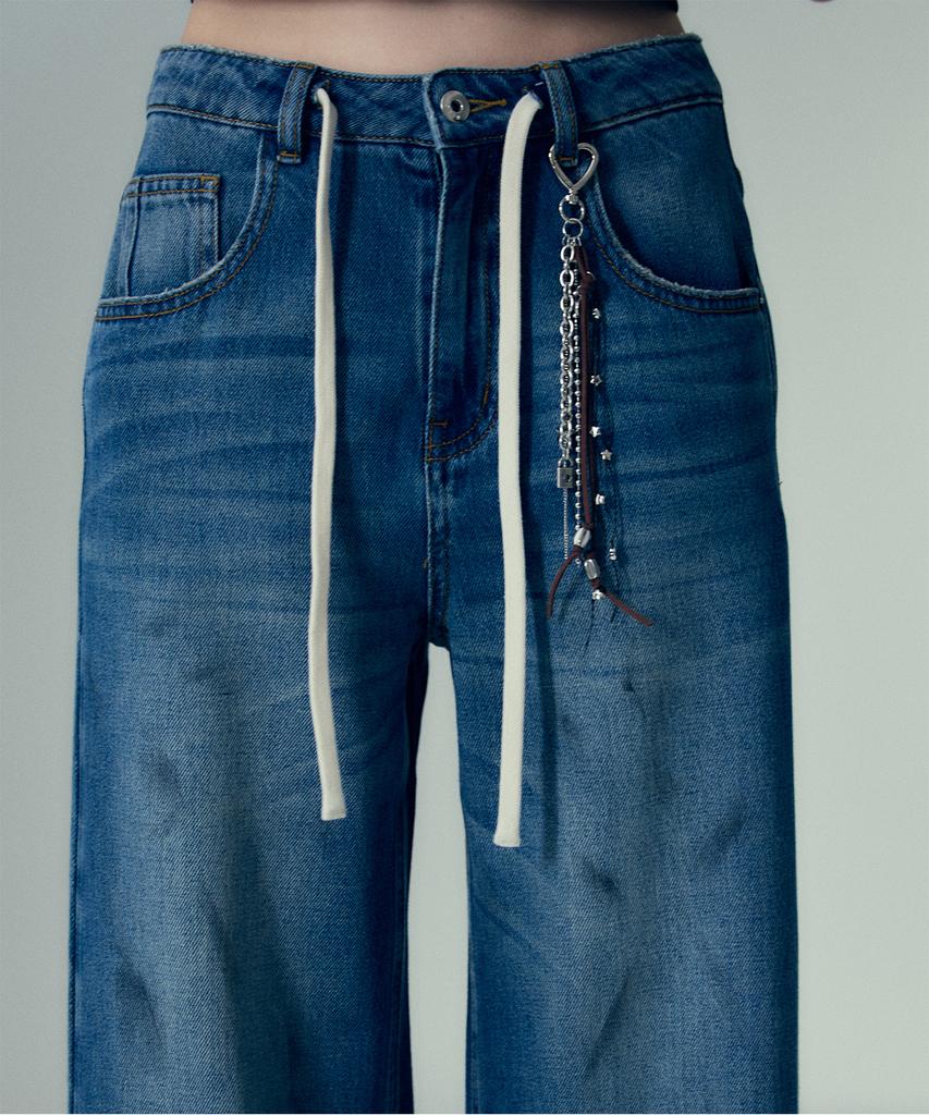Jeissijeidi String Wide Denim Jzdp32Jc