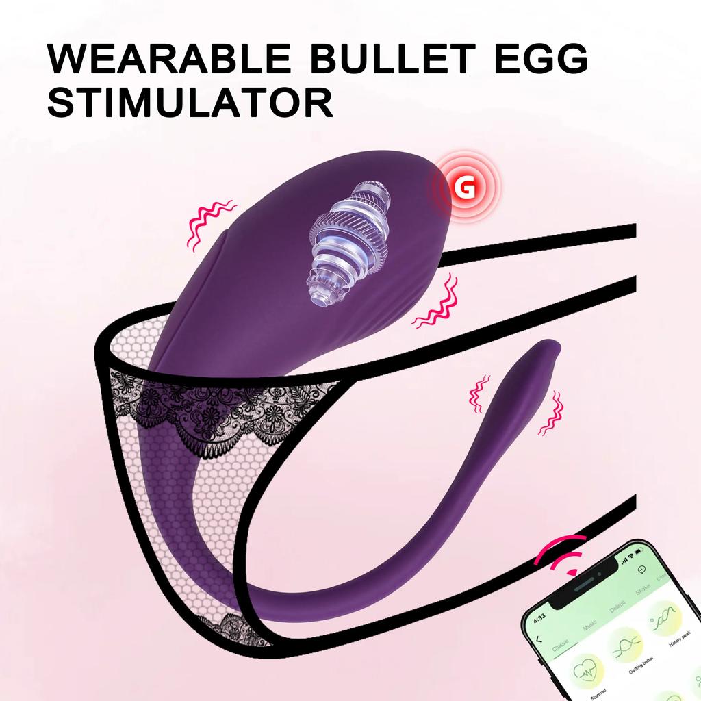 Manyjoy APP Wireless Remote Control Vibrator Egg Clitoris Stimulator Wearable G Spot Massager Panties Vibrating Sex Toys Adults