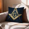 COOL FFreemasonry Symbol Pillow Case Pattern Printed Pillowcase For Living Room Sofa Cushion Cover