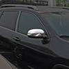For 2017-2025 Jeep Compass ABS Chrome Rear View Side Mirror Cover Trim Bezel 2P