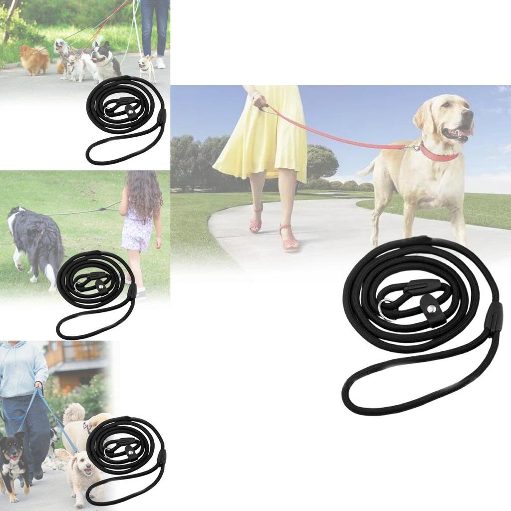 Strapazierfähige Nylon Haustierleine Kein Halsband erforderlich Verstellbare Länge 130cm Für Hunde